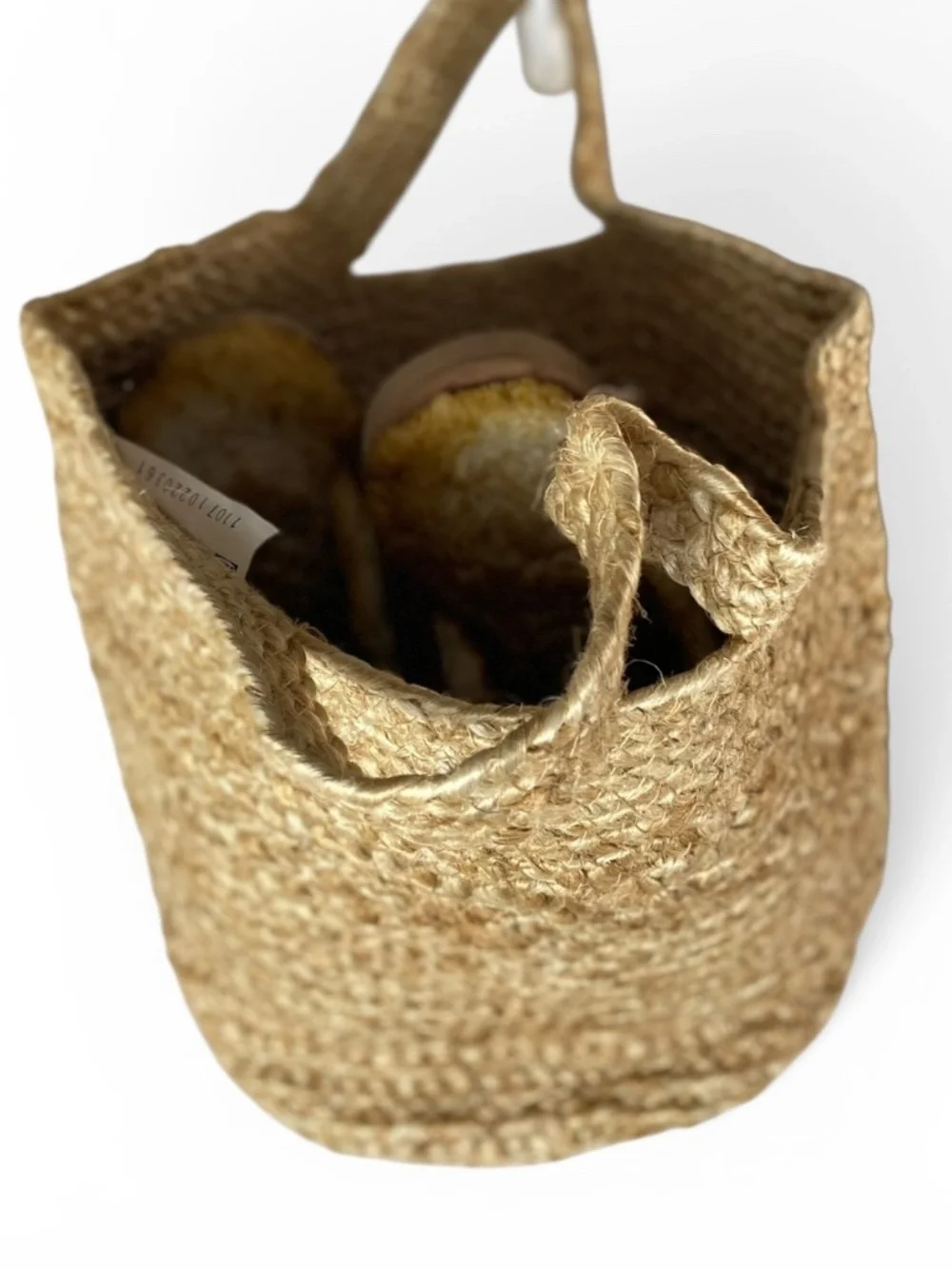 Ikea Tolkning Hanging Jute basket - NWT